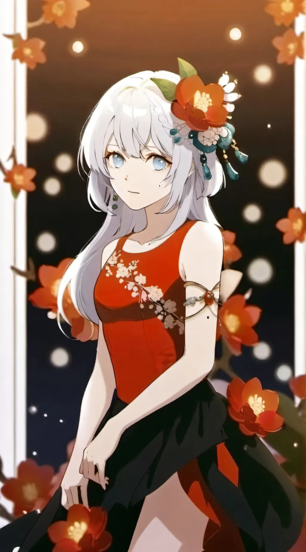 ai character: Lily background