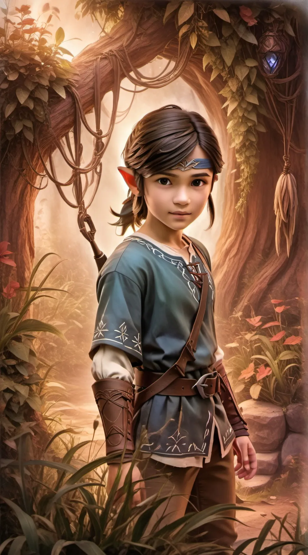 ai character: WEB link background