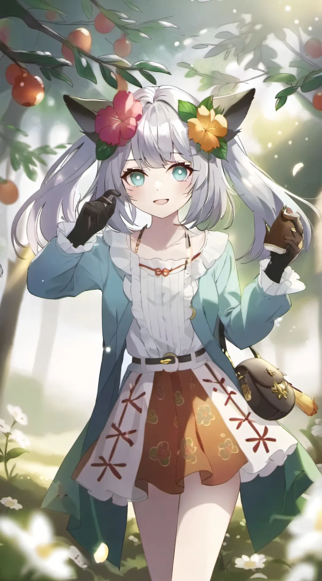 ai character: Izume background