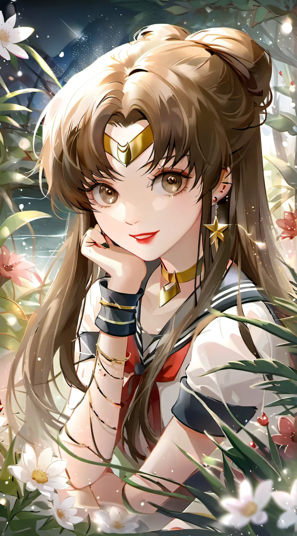 ai character: Diana dev 🐰  background