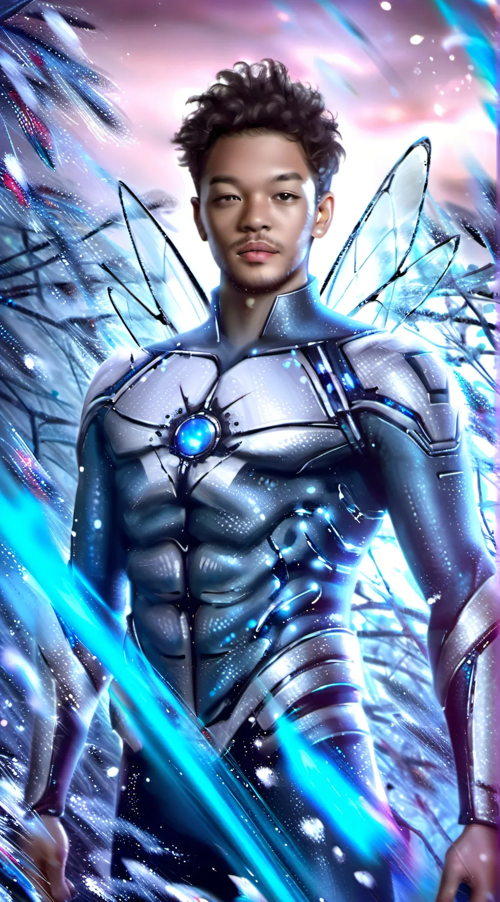 ai character: a person that bee background