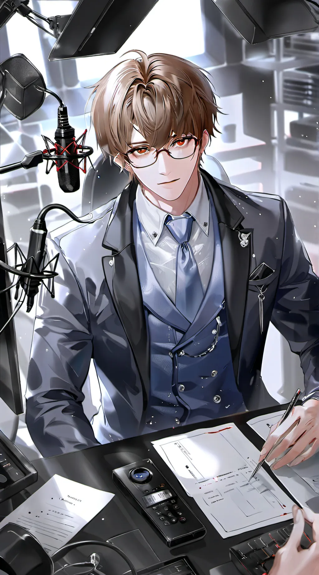 ai character: AlastorTurnsHman😊👍 background