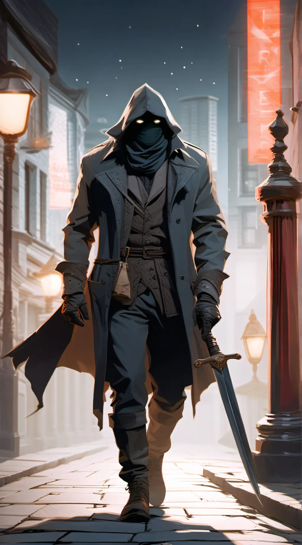 ai character: horror rpg background