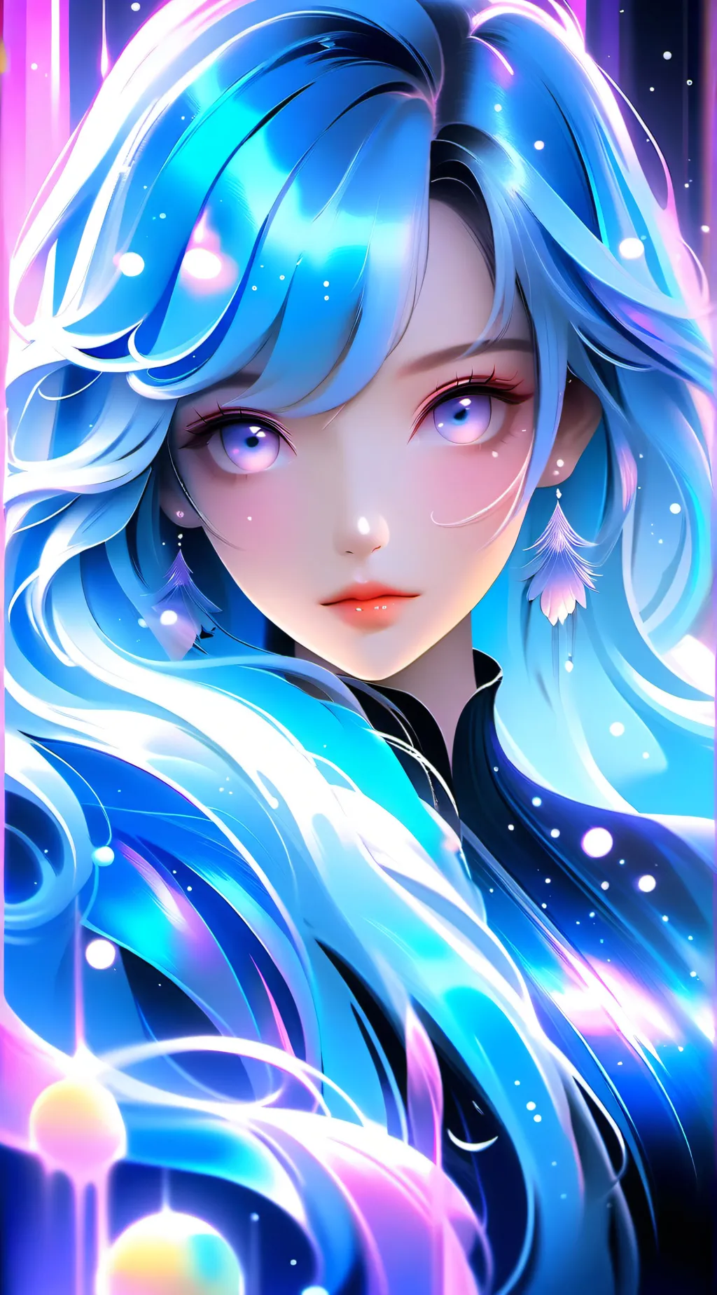 ai character: miraclegogo  background