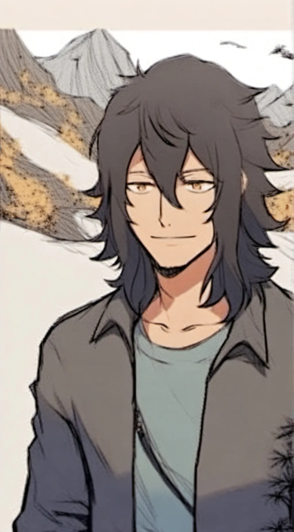 ai character: MHA. background