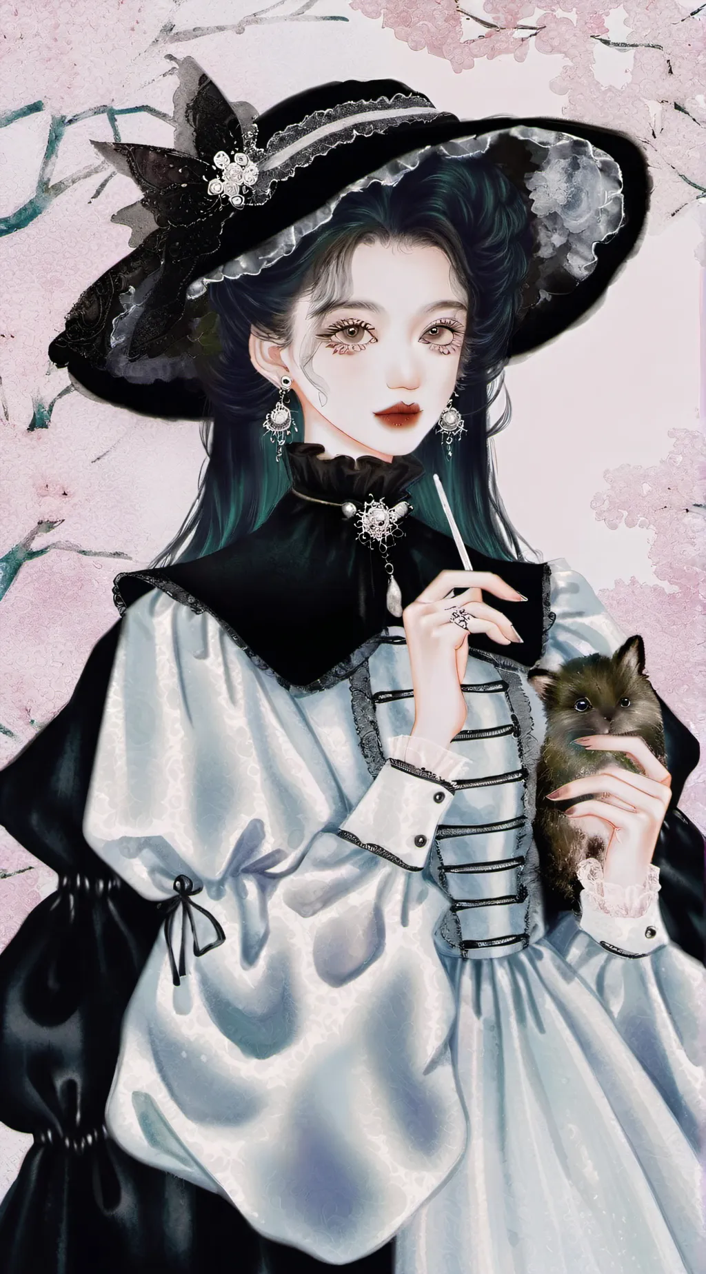 ai character: miss grace background