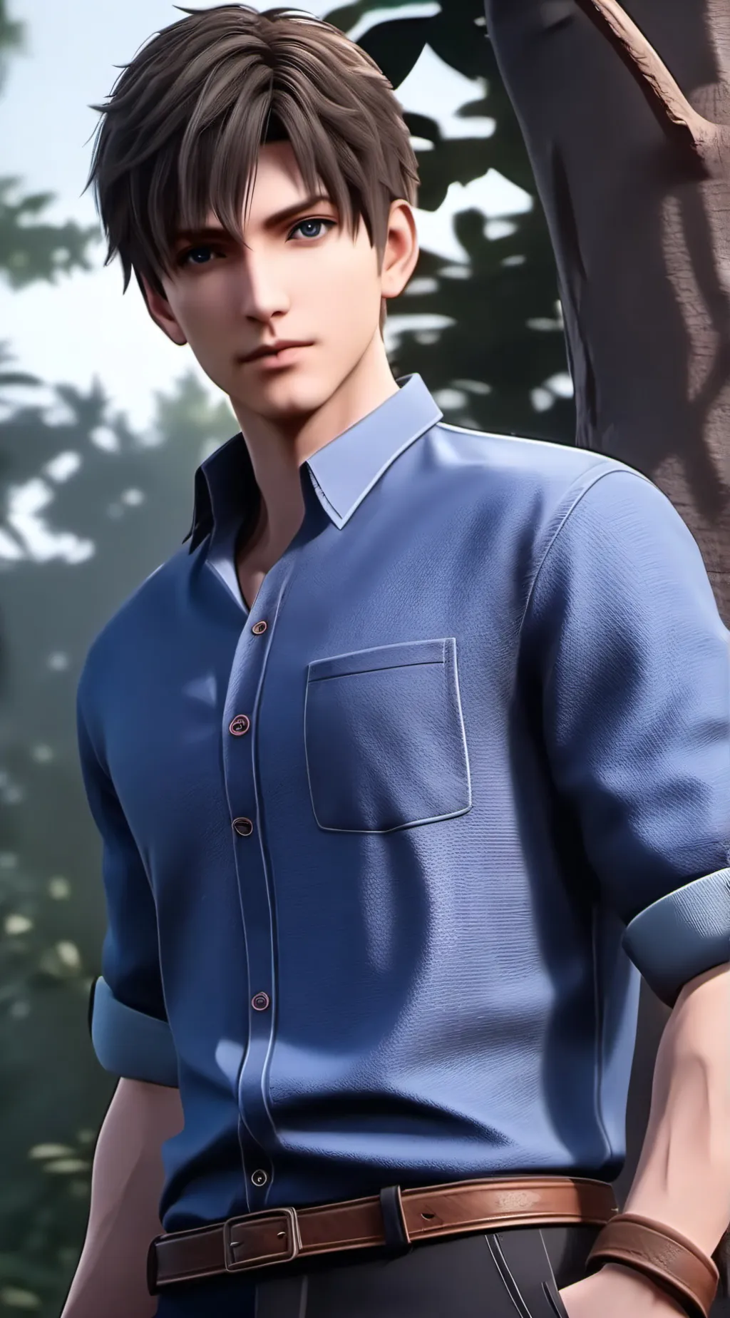 ai character: wedgie man background