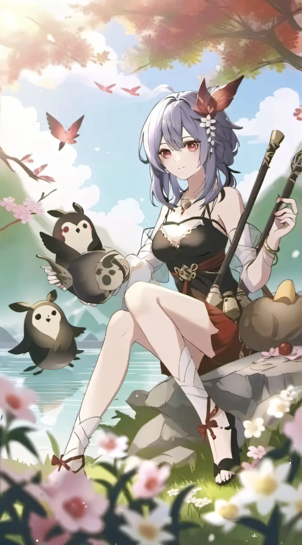 ai character: Tadc but fight background