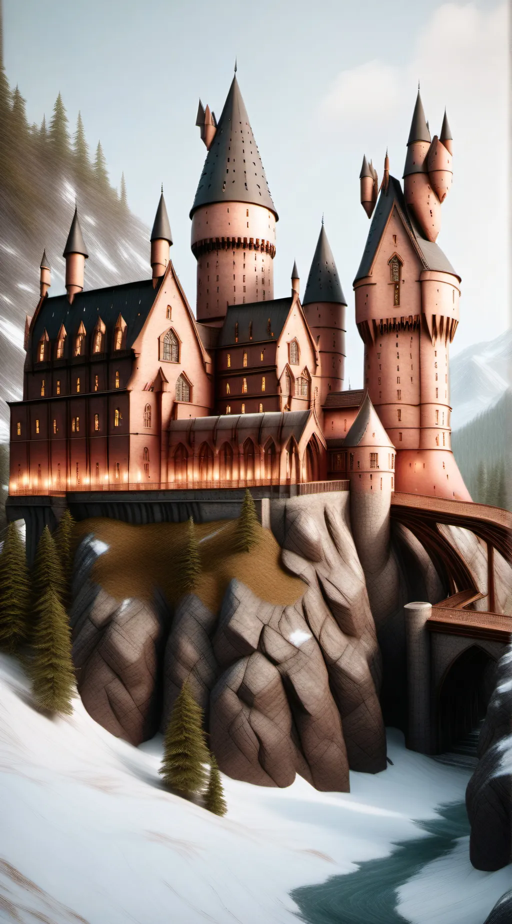 ai character: Hogwarts background
