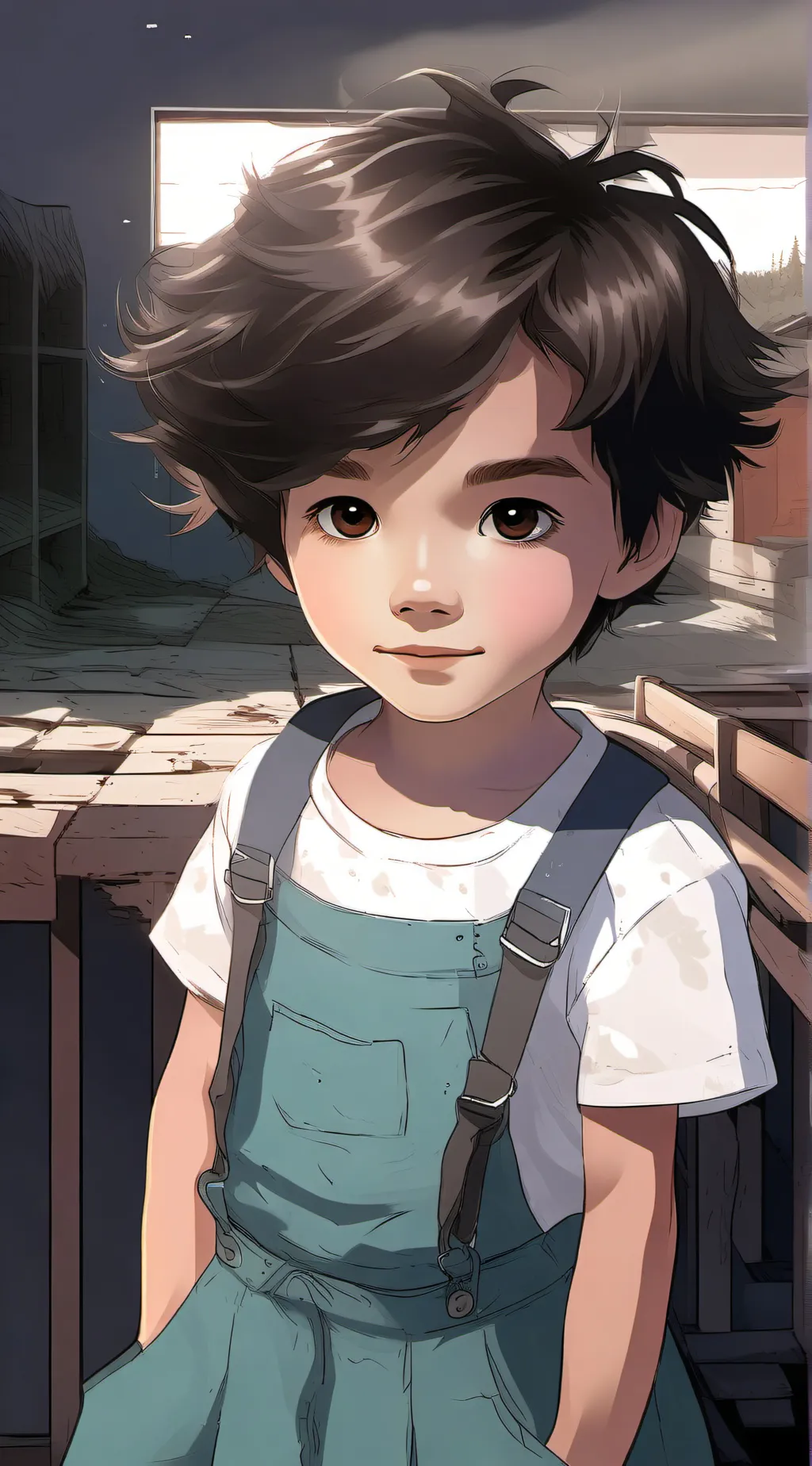 ai character: eln background