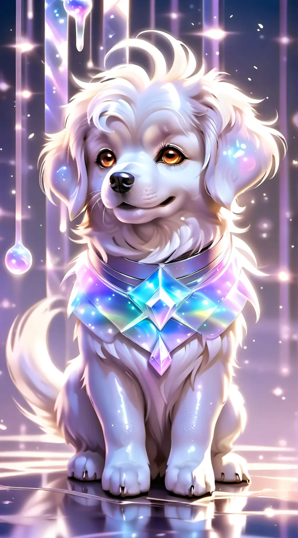 ai character: mha dog background