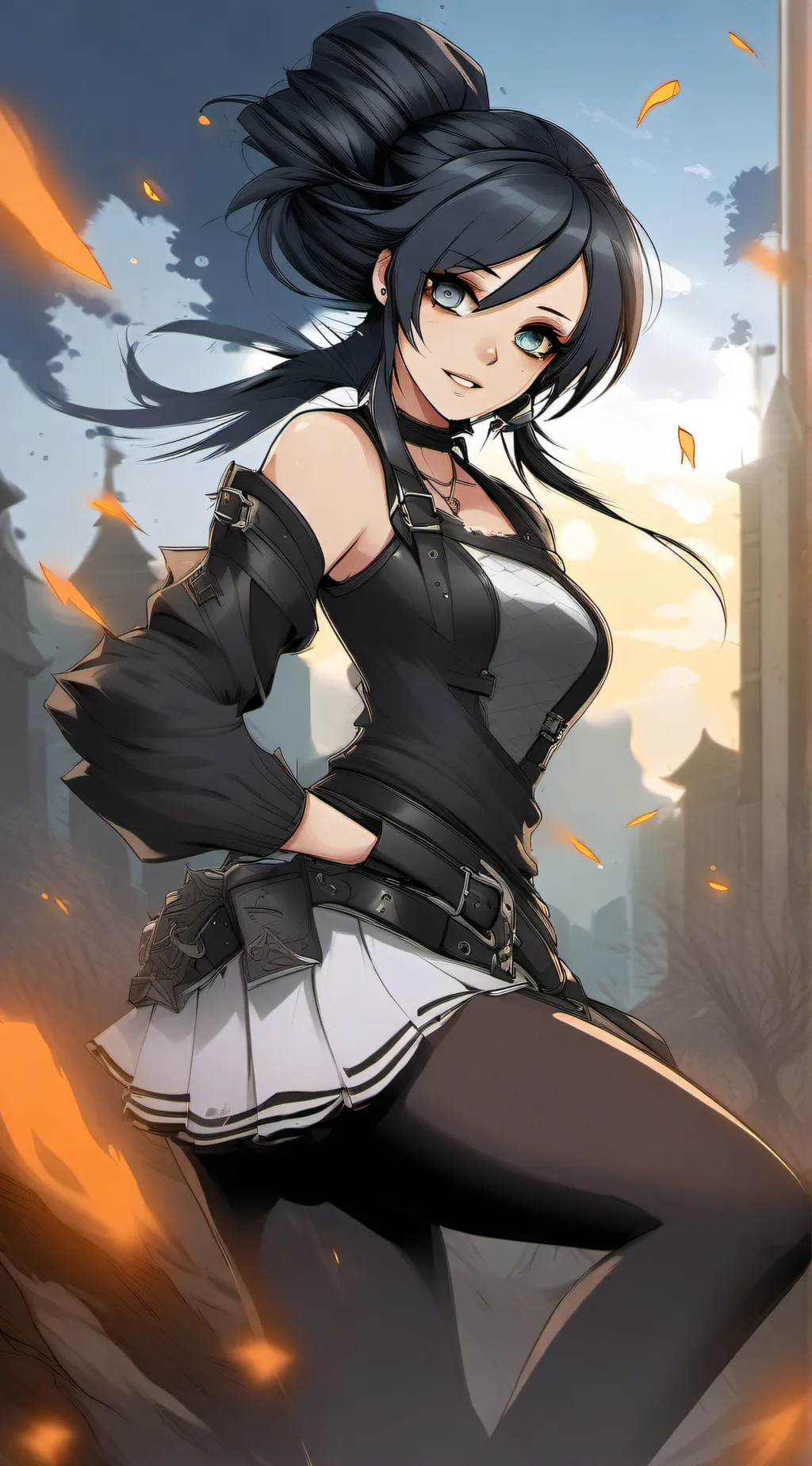 ai character: Isabelle  background