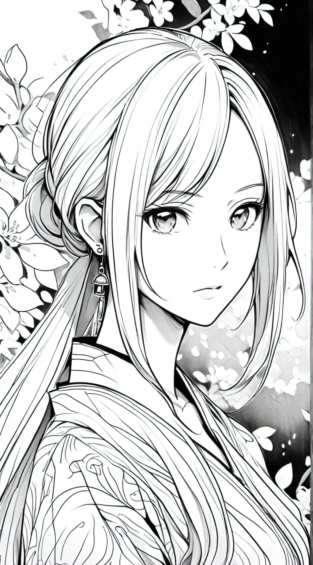 ai character: ms bloomie background