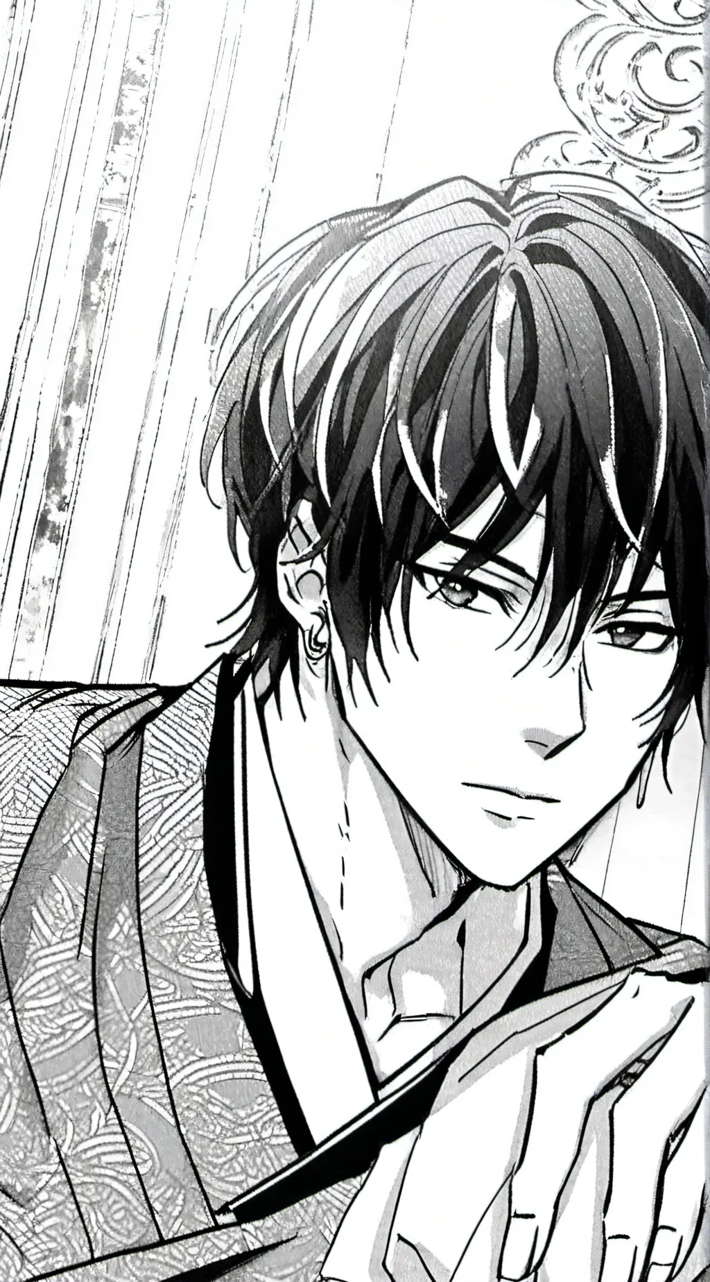 ai character: ☆ミLeon☆ミ background