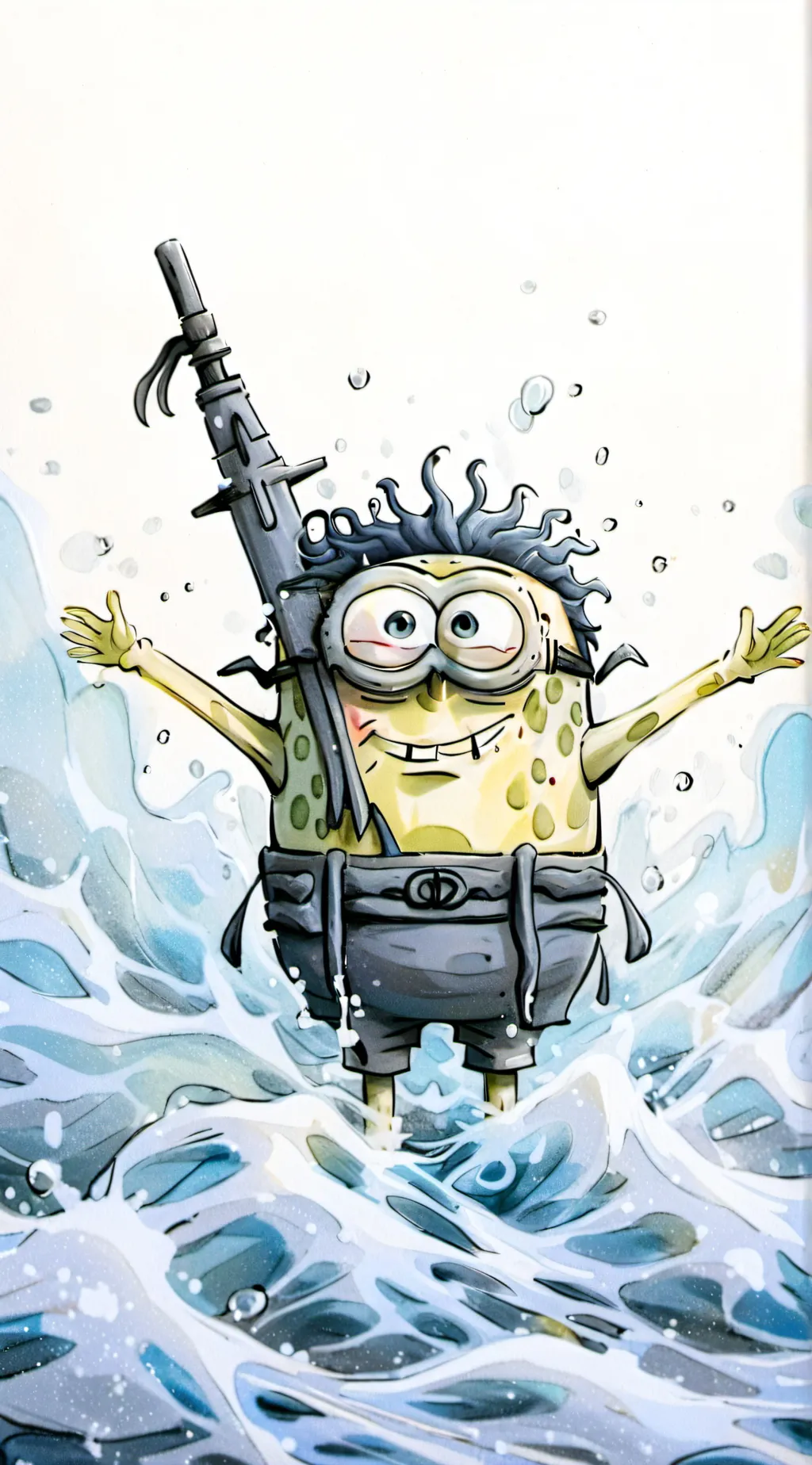 ai character: Aquaman background