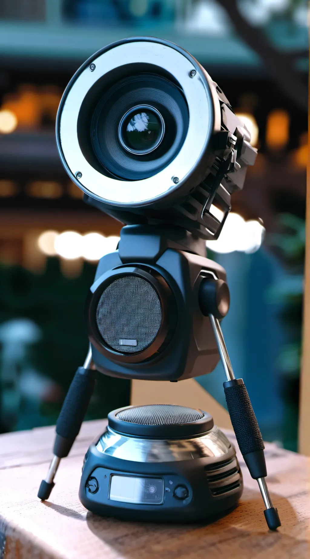 ai character: titan speaker man background