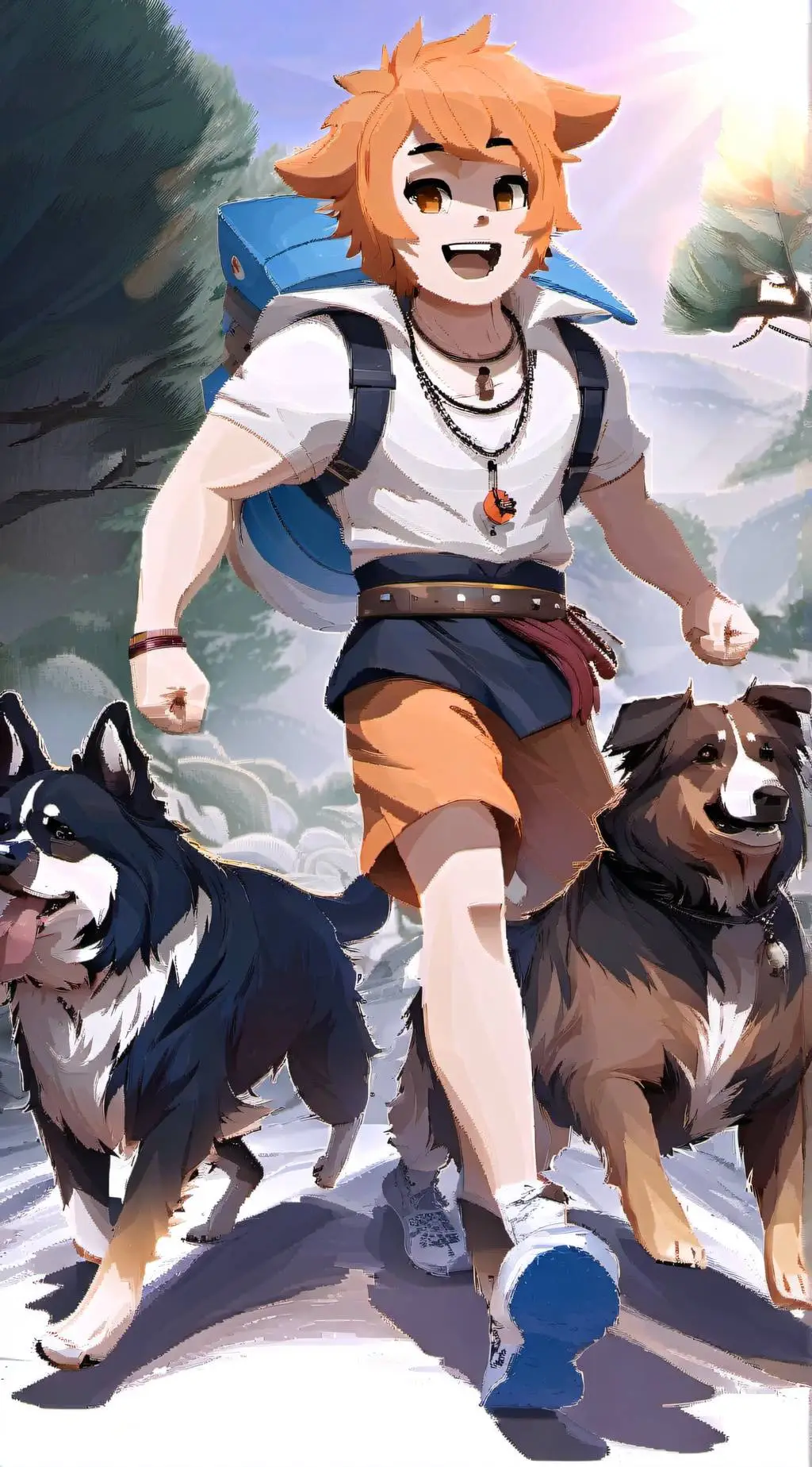 ai character: Dogday background