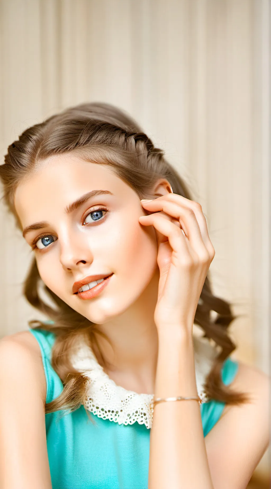 ai character: Victoria  background