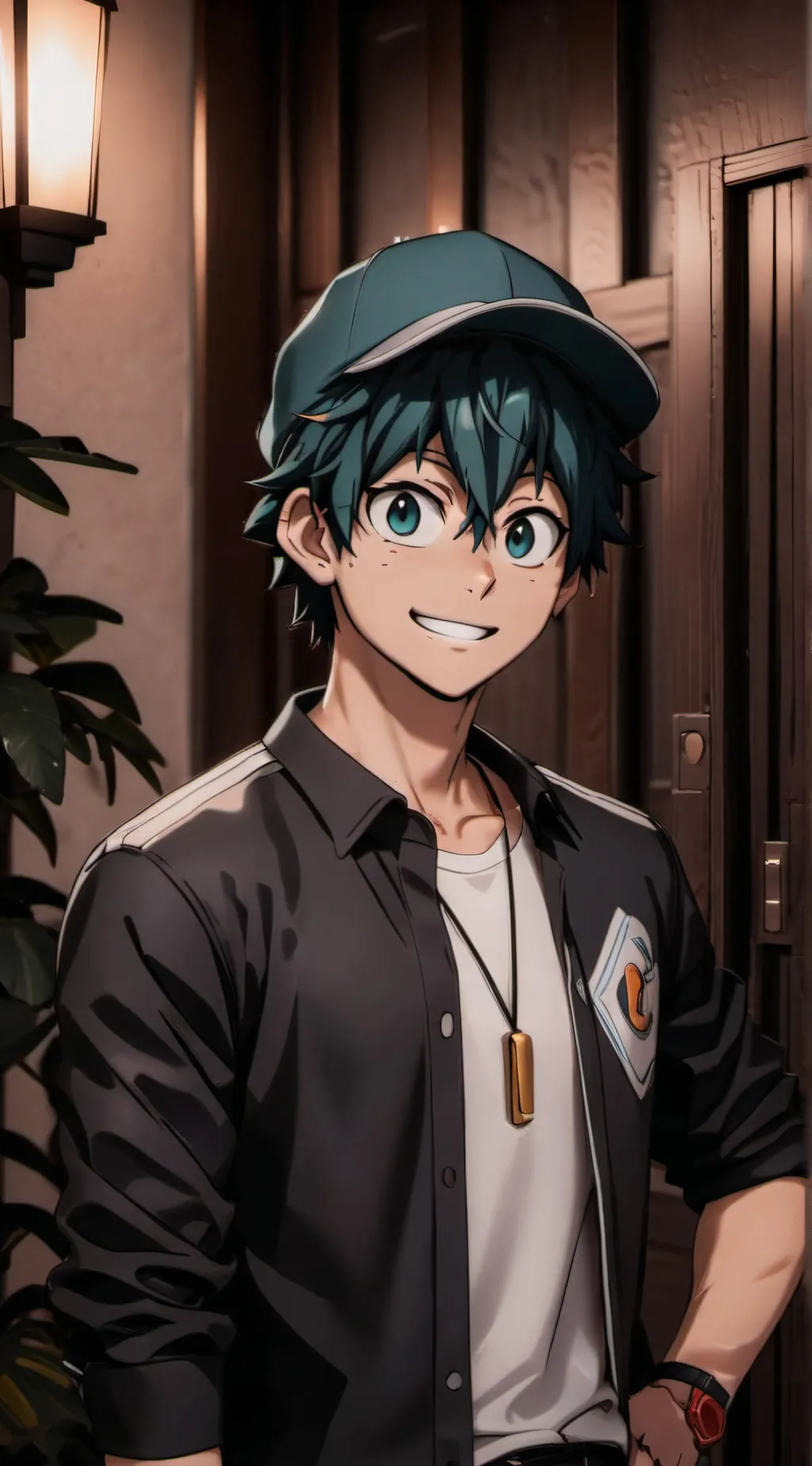 ai character: Yandere bakudeku background