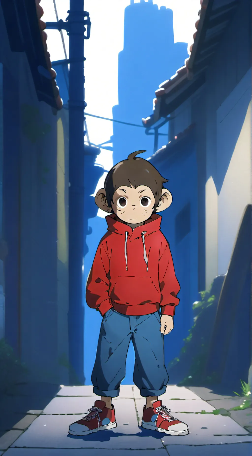 ai character: Max design pro background