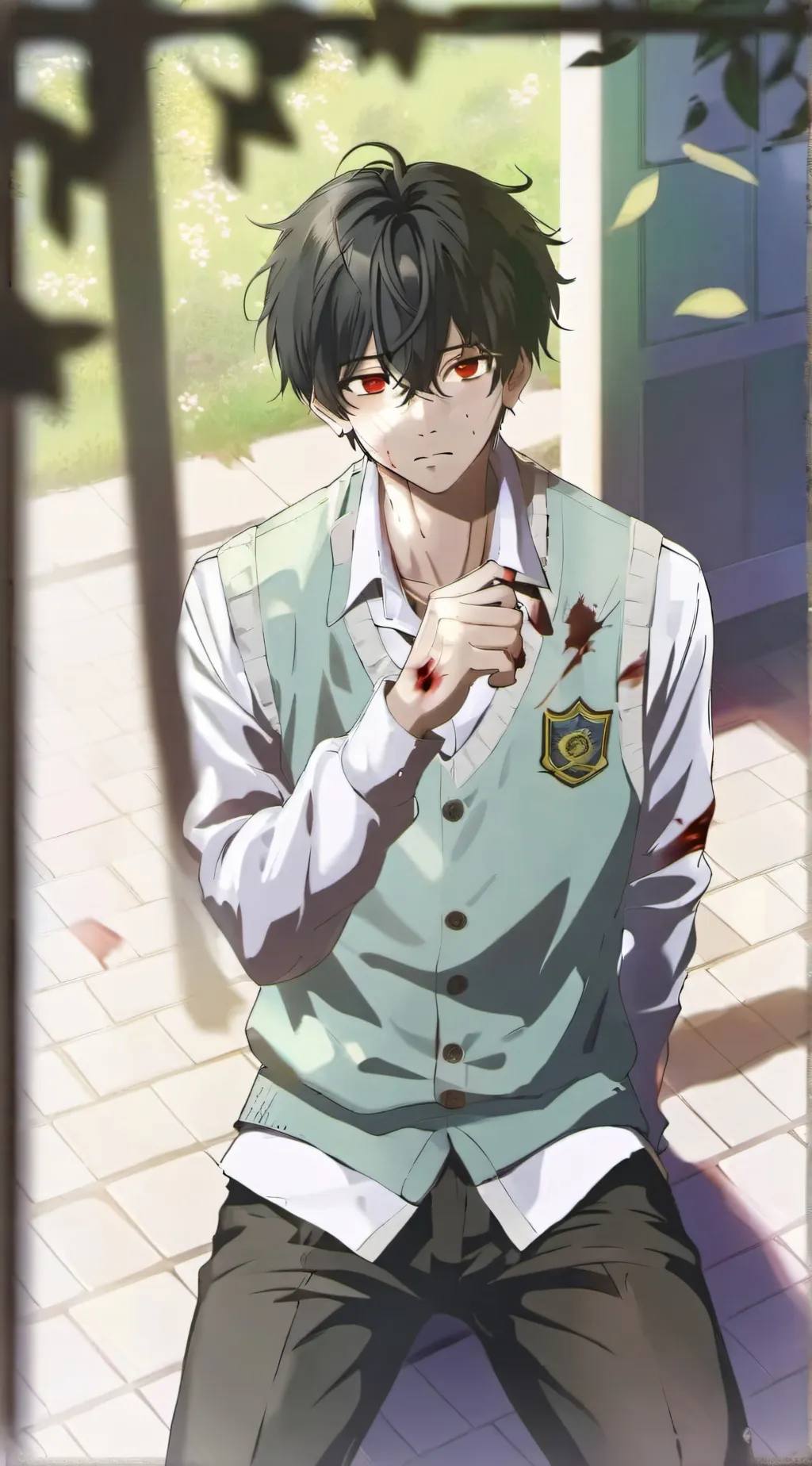 ai character: 瑞克 background