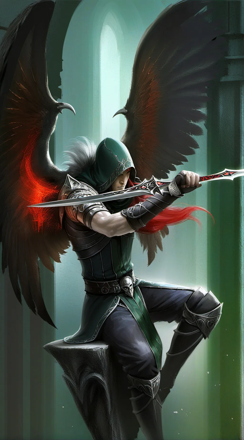 ai character: Blake background