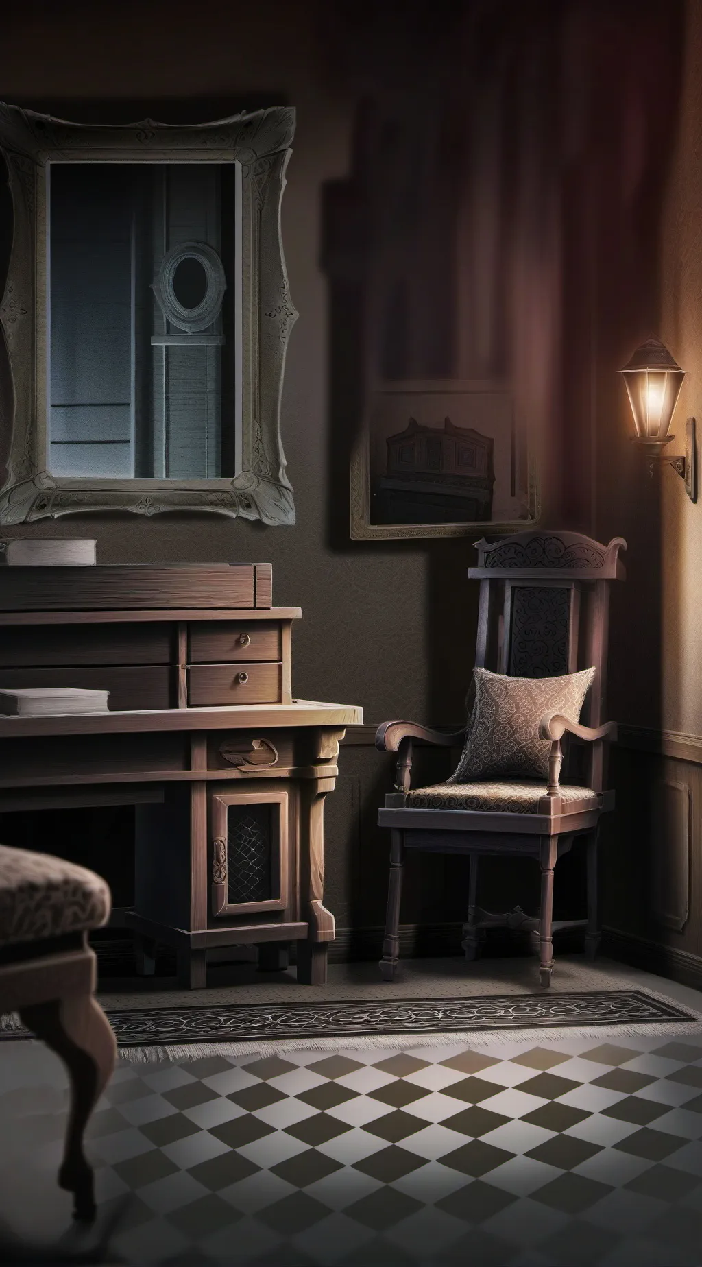 ai character: stuck eh? background