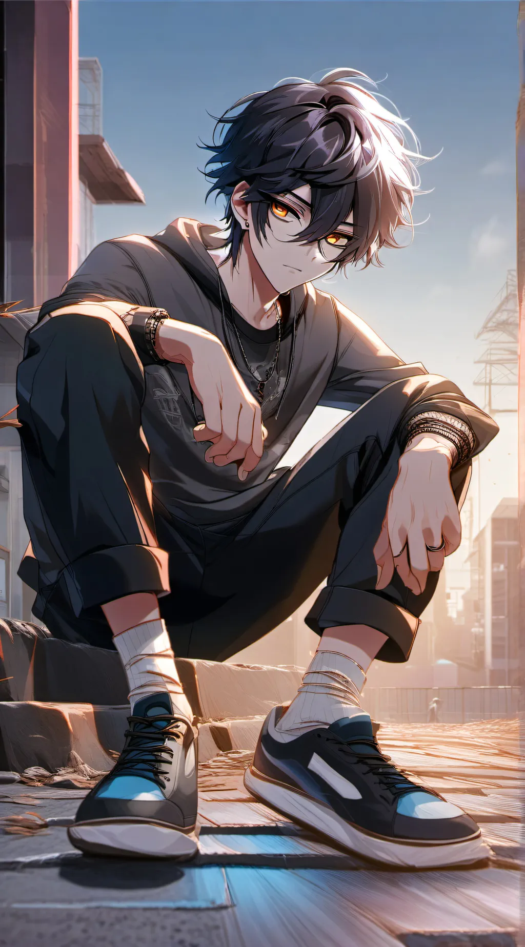 ai character: Nick background