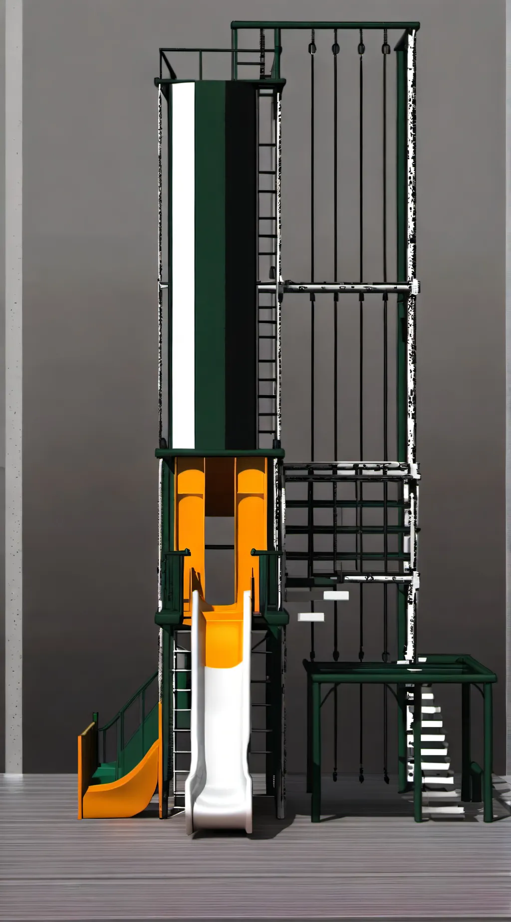 ai character: melon playground background