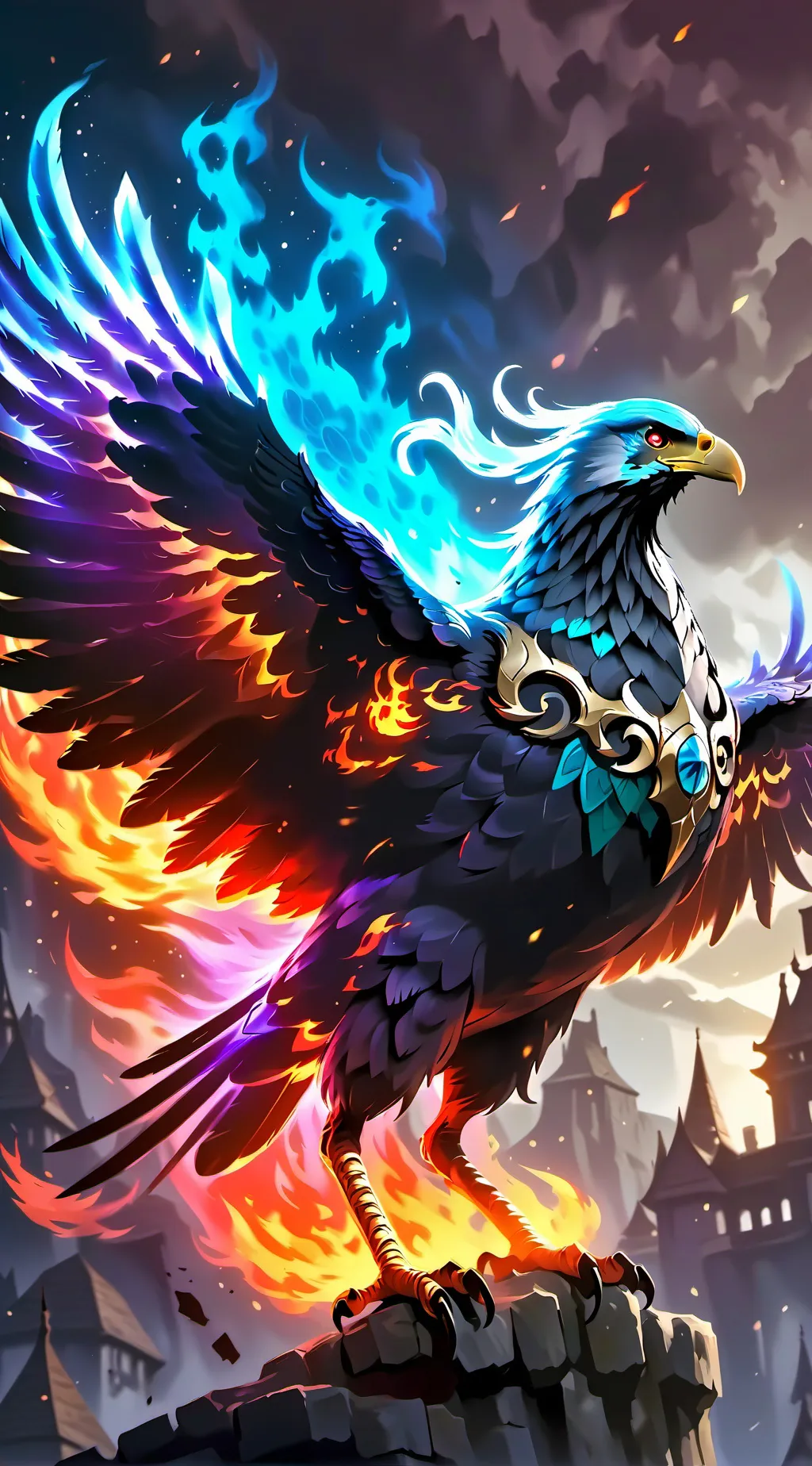 ai character: Phenix background