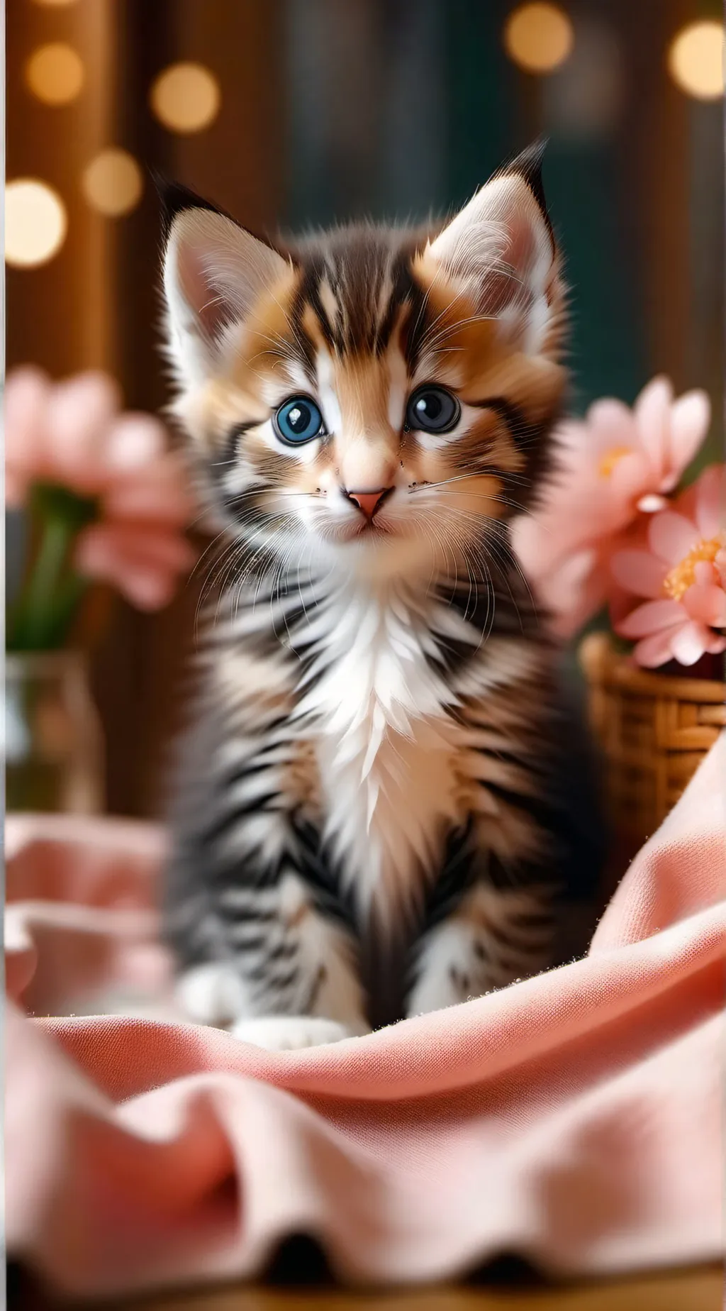 ai character: Hannah The Kitten background