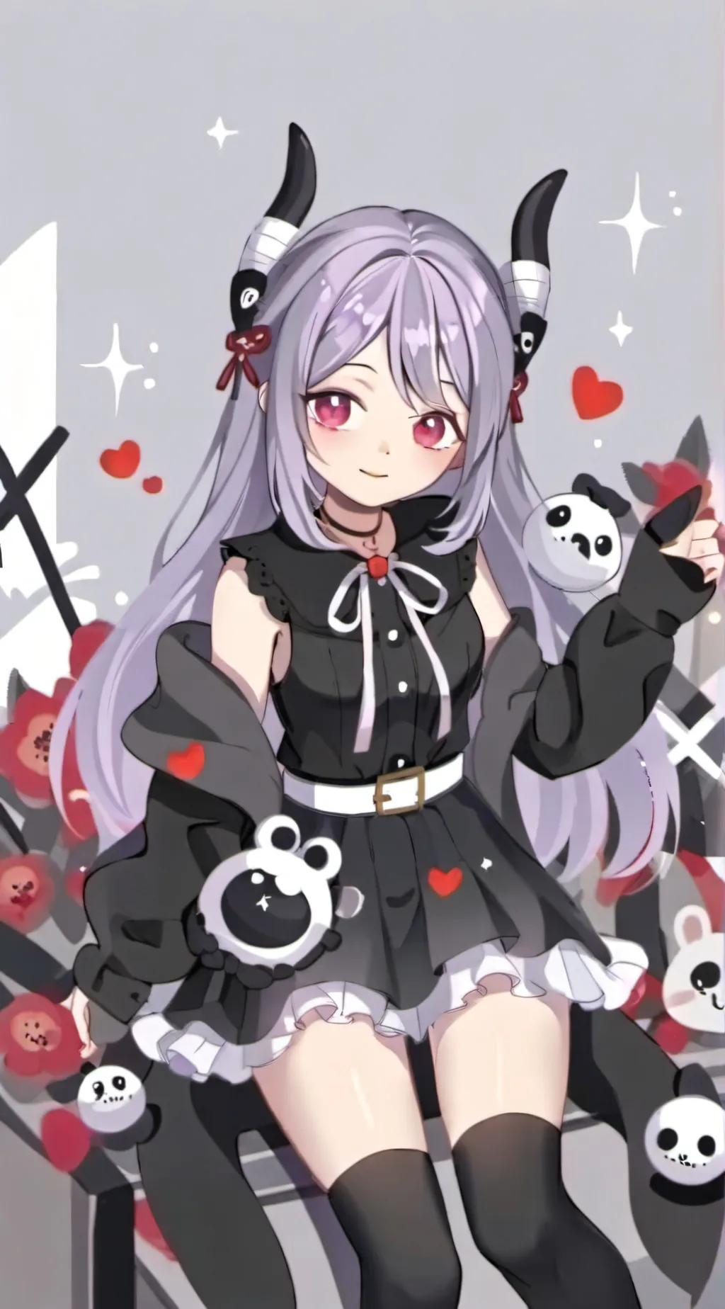 ai character: lily background