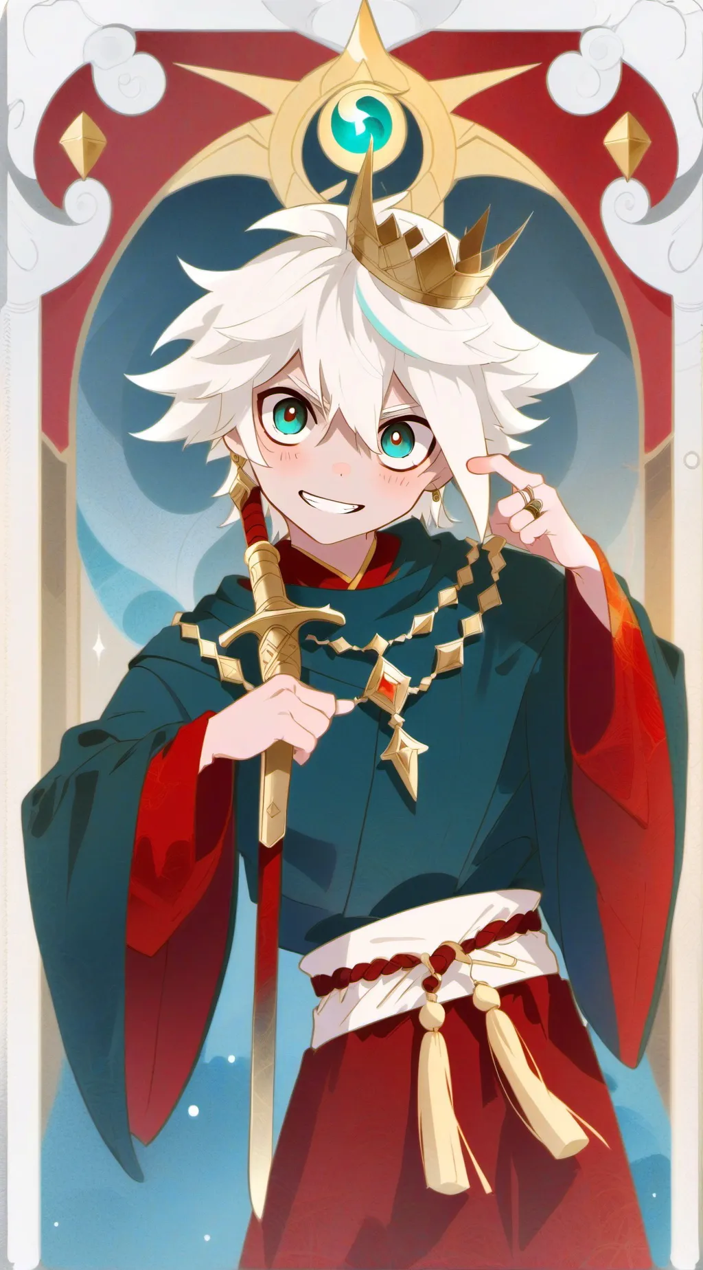 ai character: Mac  background