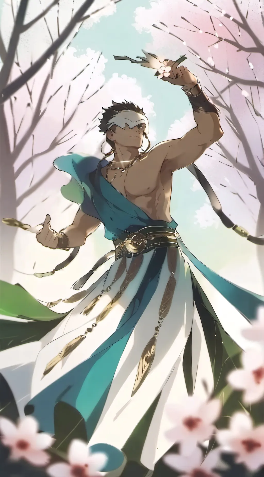 ai character: Cole background