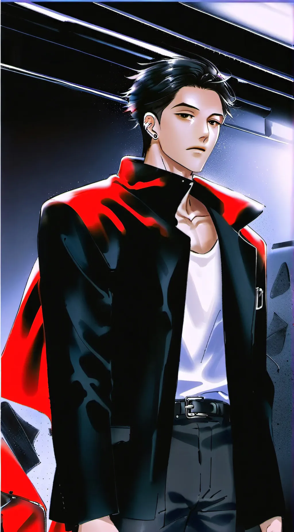 ai character: Max background