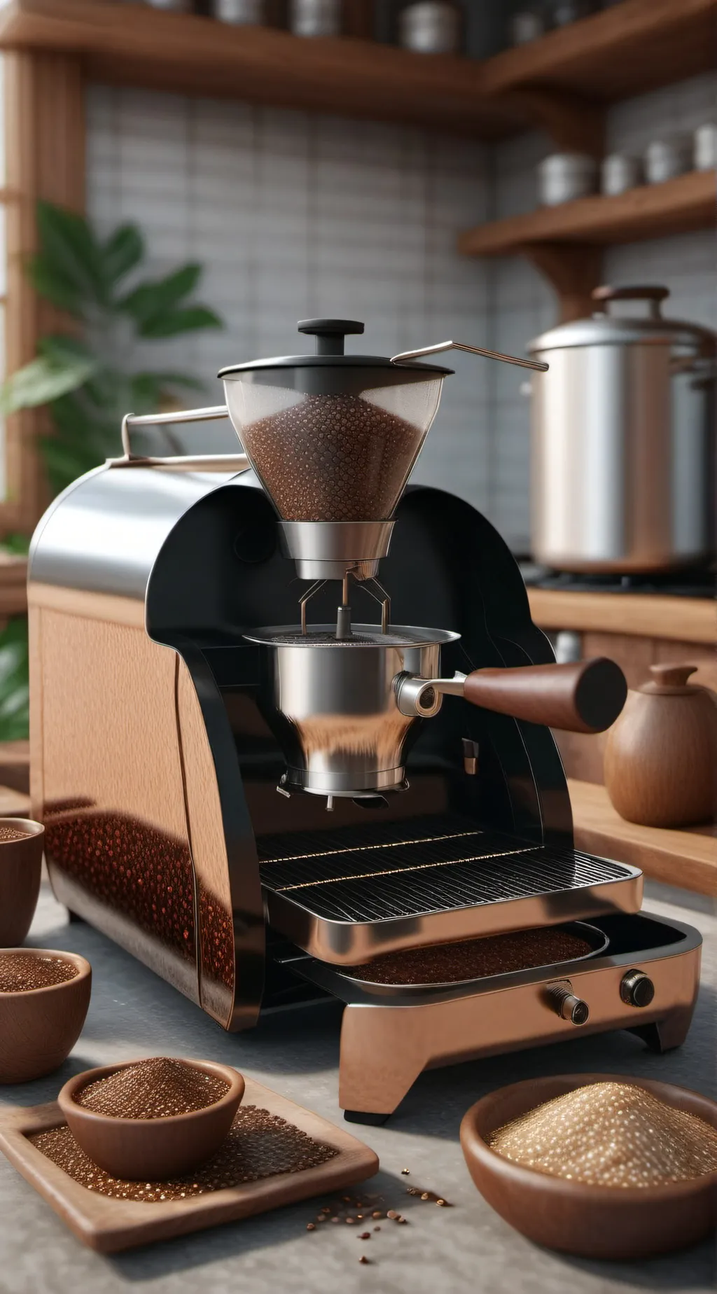 ai character: Food maker background