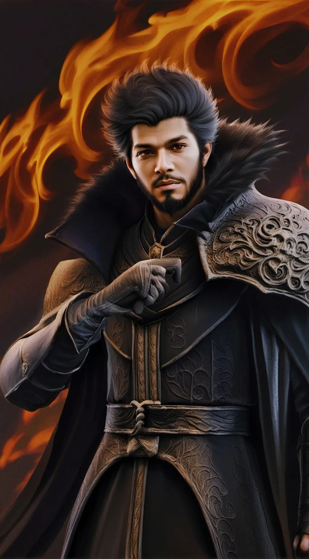 ai character: Spike background