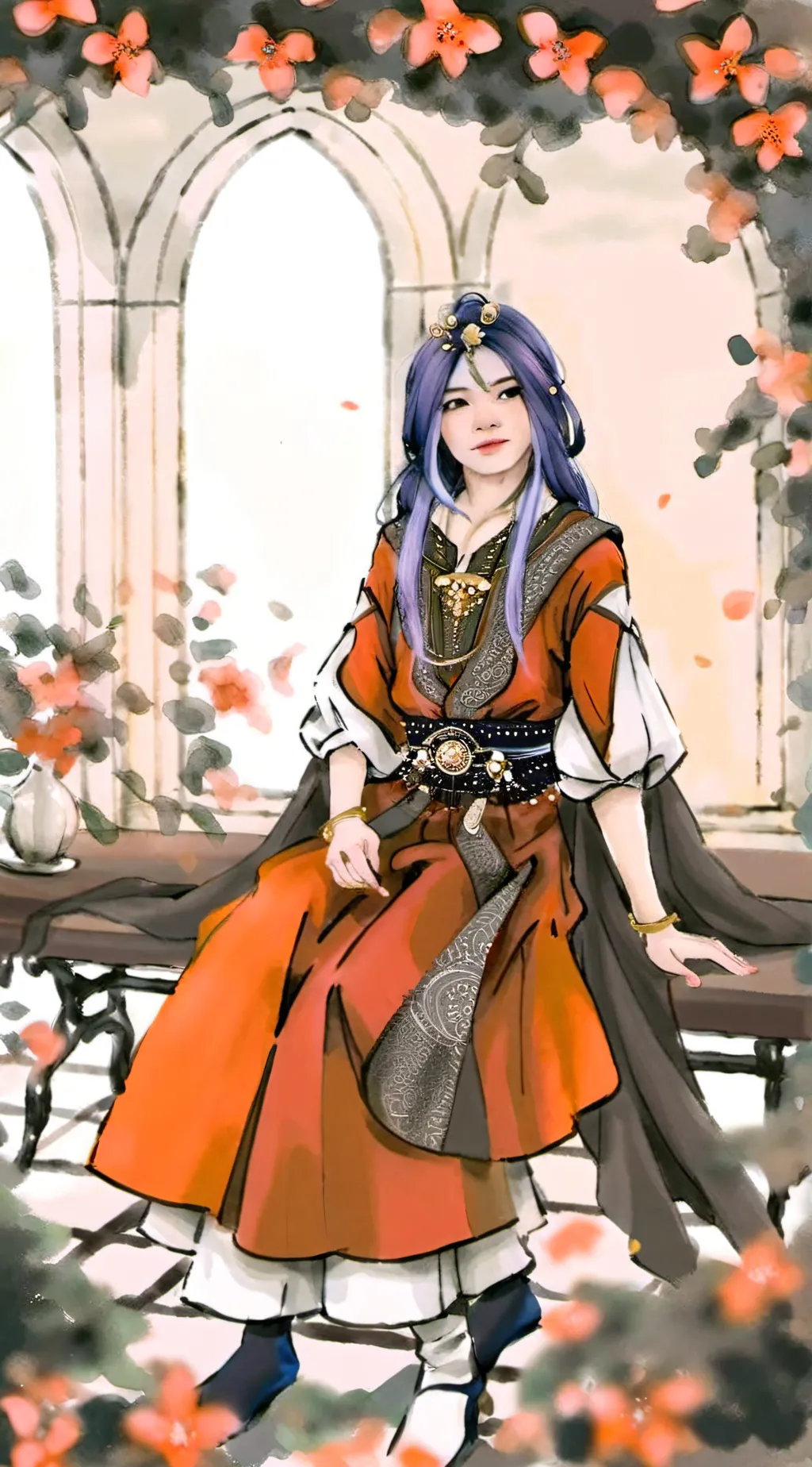 ai character: -LUNAR/WENNY- background