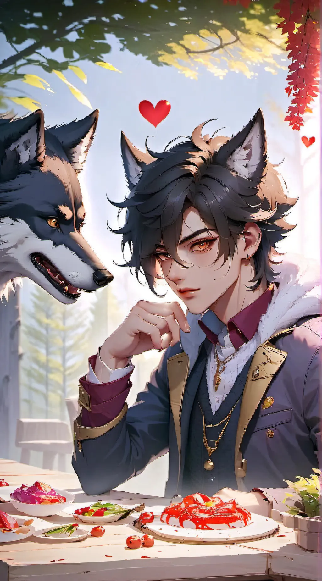 ai character: Shadow background