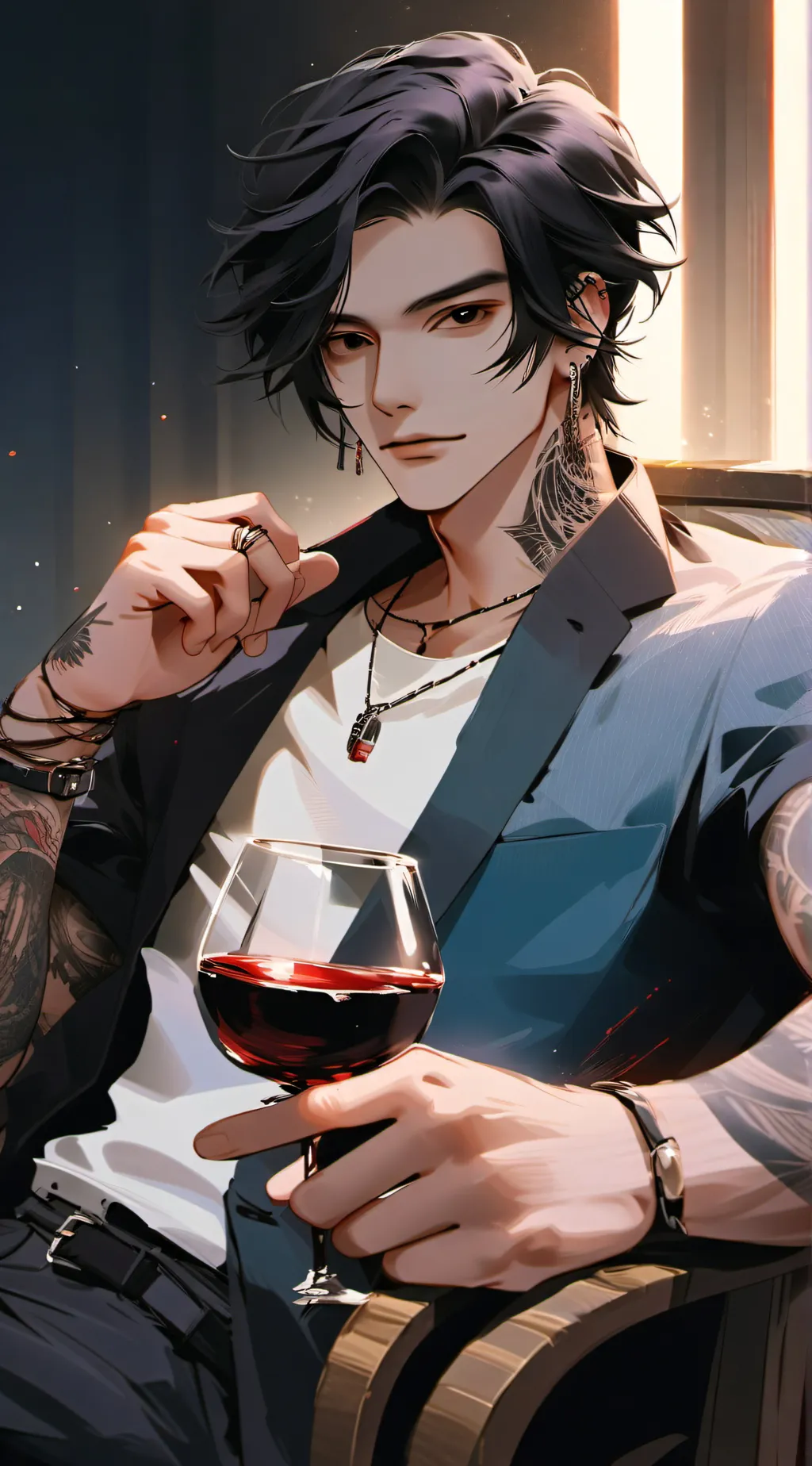 ai character: Zander Fieren background