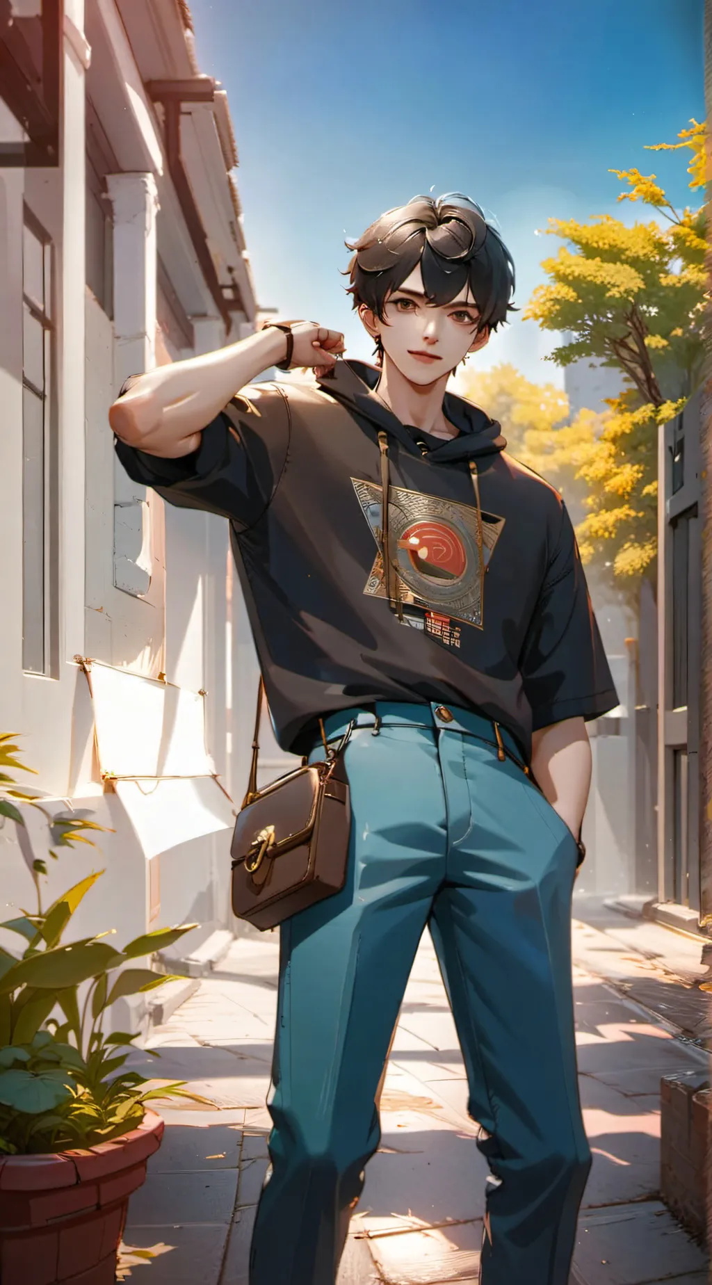 ai character: Colin background