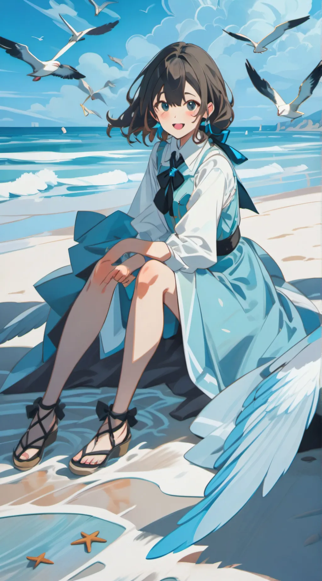 ai character: Vanessa  background