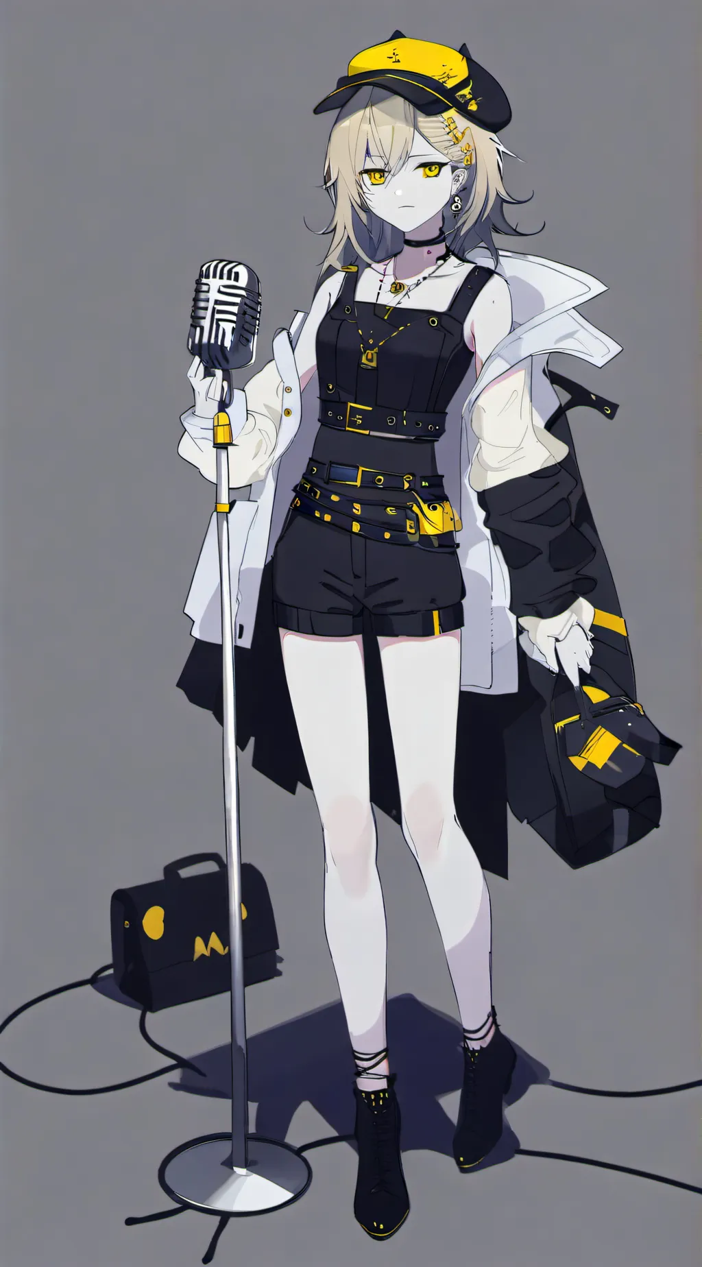 ai character: Rose background