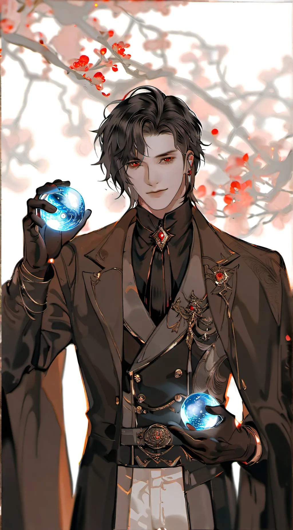 ai character: Lucius  background