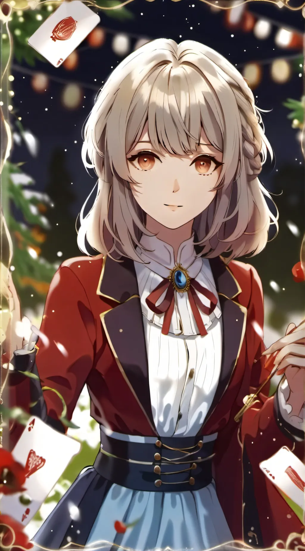 ai character: Olivia  background