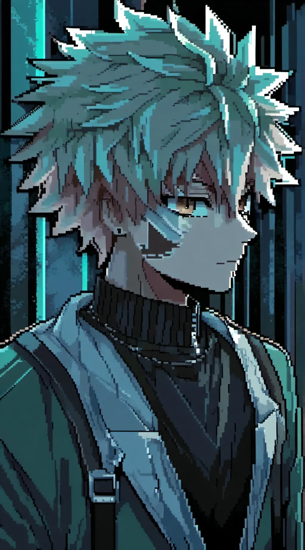 ai character: Cannibal Bakugo  background