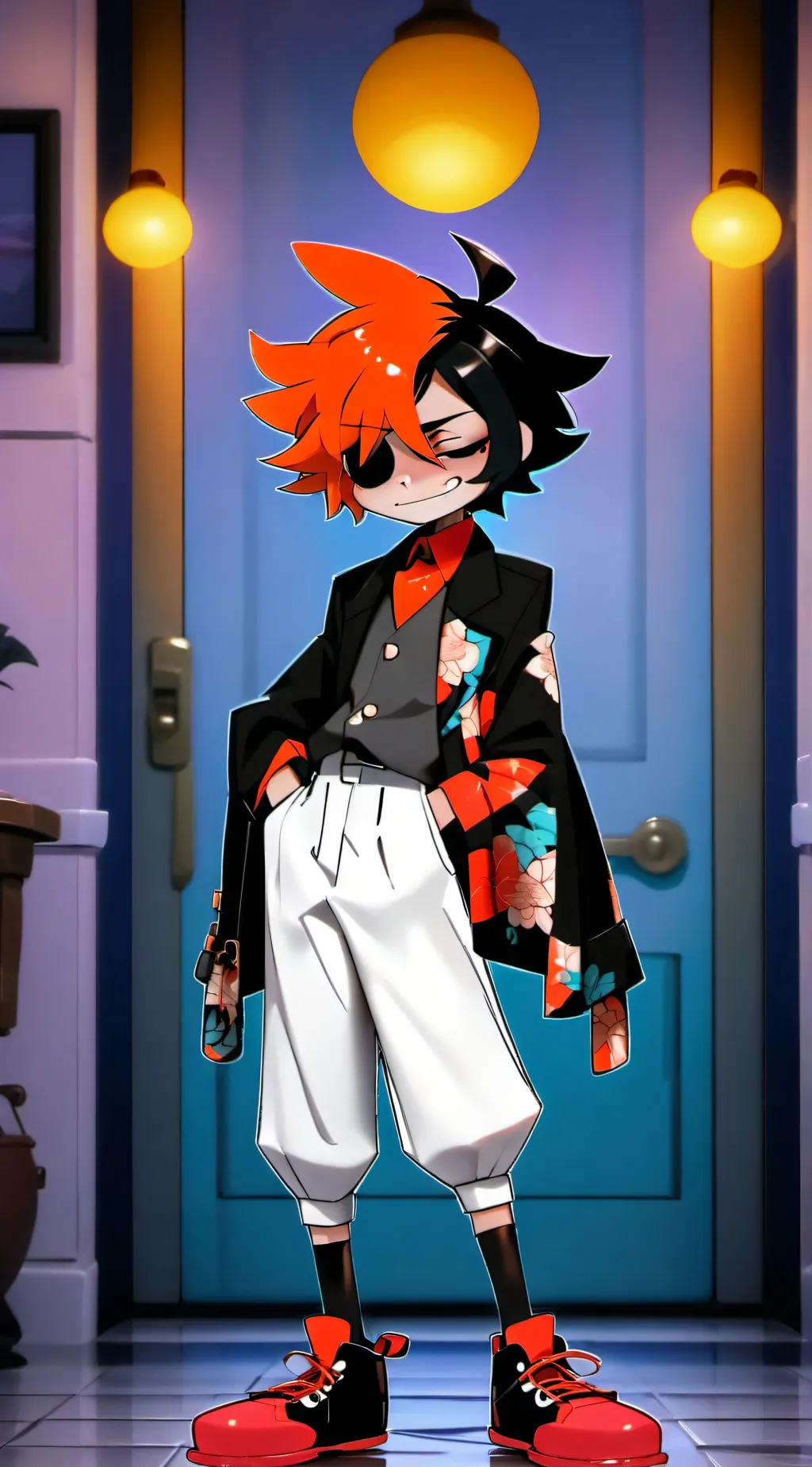 ai character: HH background