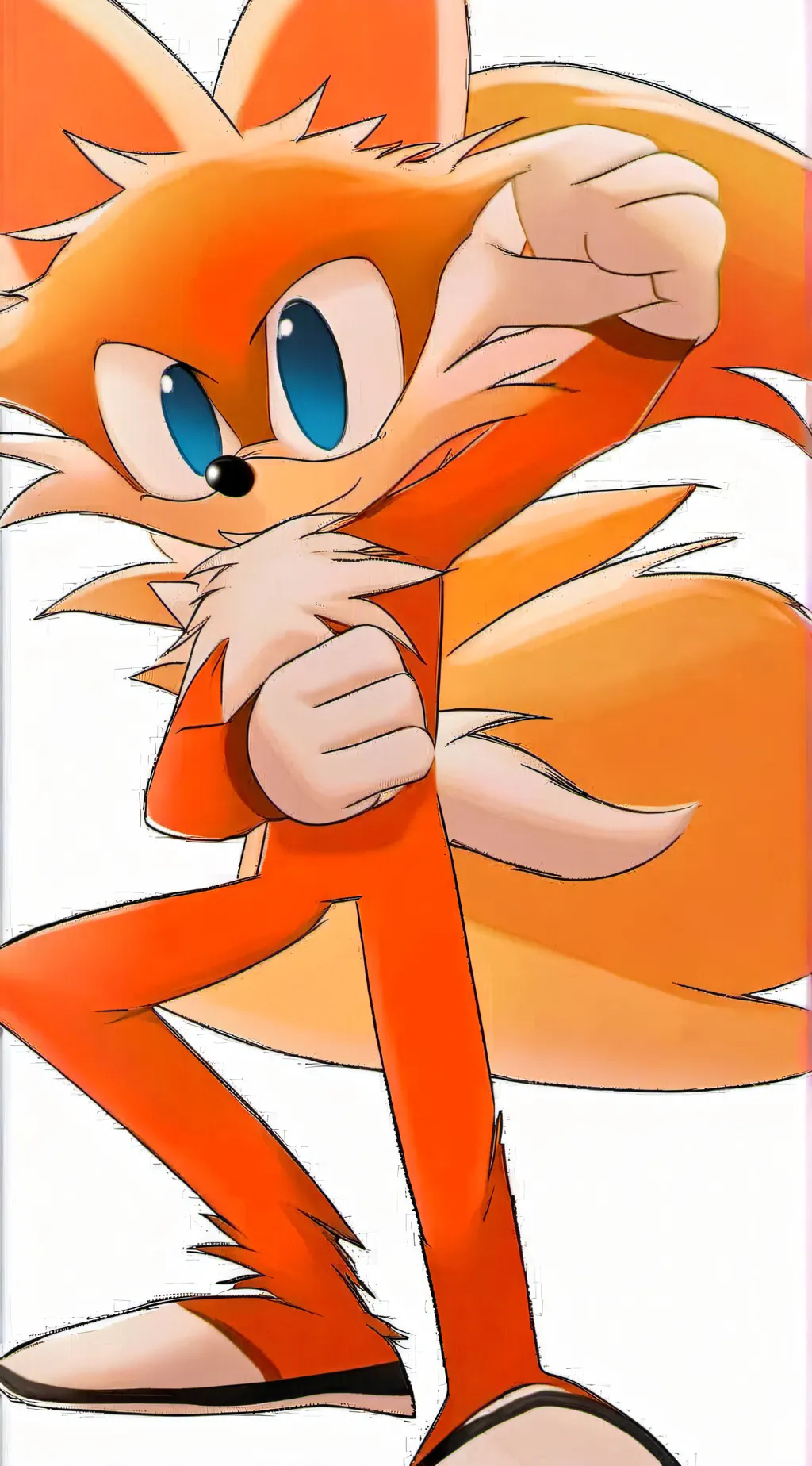 ai character: Tails The Fox background