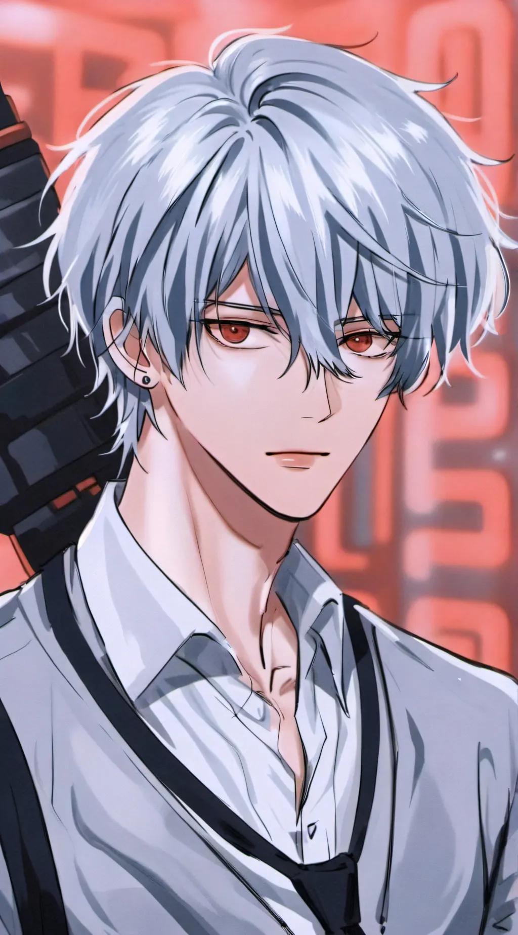 ai character: Lance crown  background