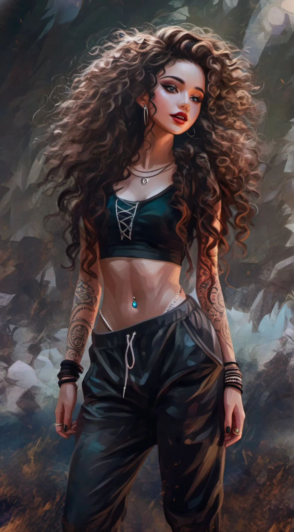 ai character: stranger Things background